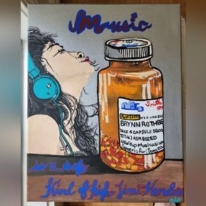 Art, painting, self-made, multicolor